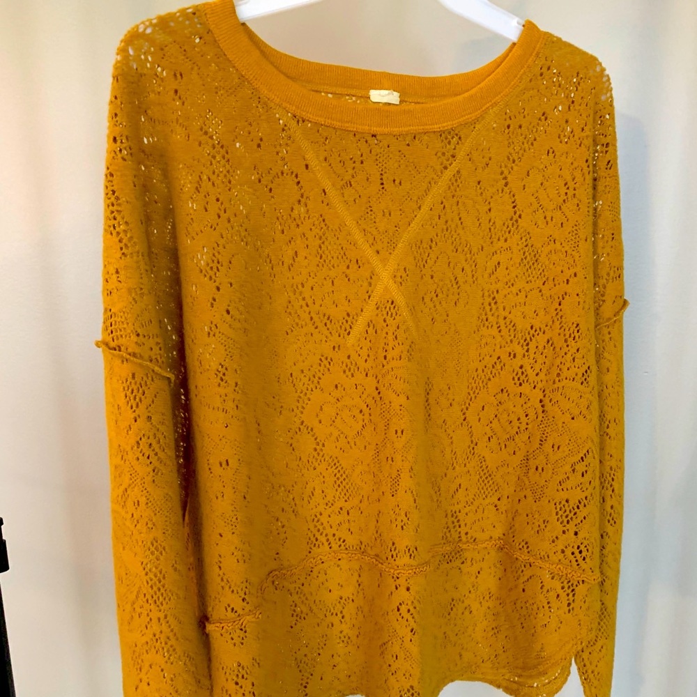 Mustard yellow sweater